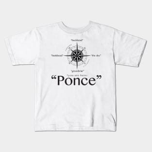 Atlanta compass: Ponce de Leon Kids T-Shirt